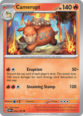Camerupt - 32 / 197 - Obsidian Flames - Near Mint - en
